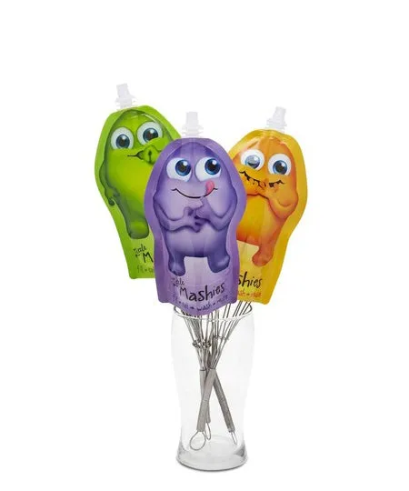 Little Mashies Reusable Food Pouches - 10 Pack
