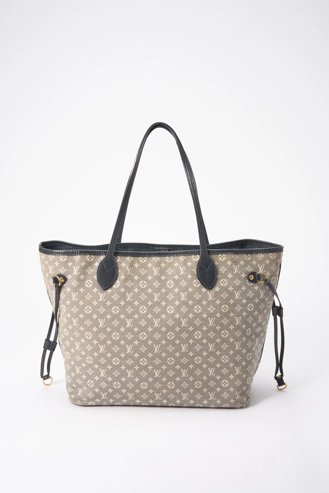 Louis Vuitton Neverfull MM in Navy Blue Monogram Canvas
