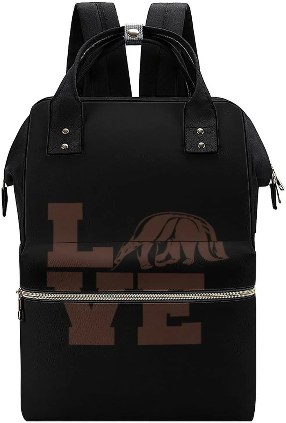 Love Giant Anteater Waterproof Diaper Bag Backpack Multifunction Mommy Bags Large Capacity Travel Back Pack