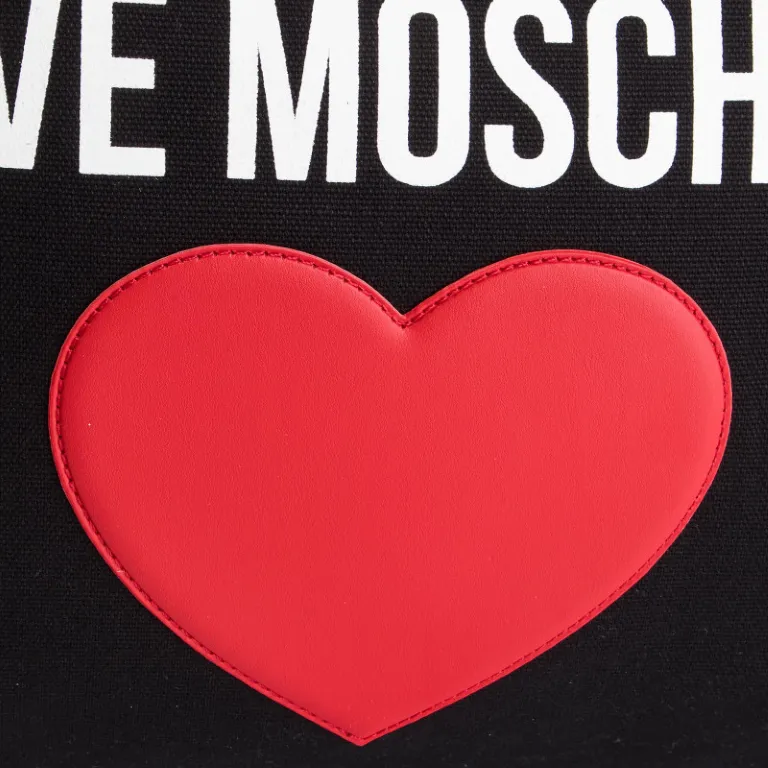L.O.V.E  M.O.S.C.H.I.N.O  Shopper Heart Shoulder/Tote Bag