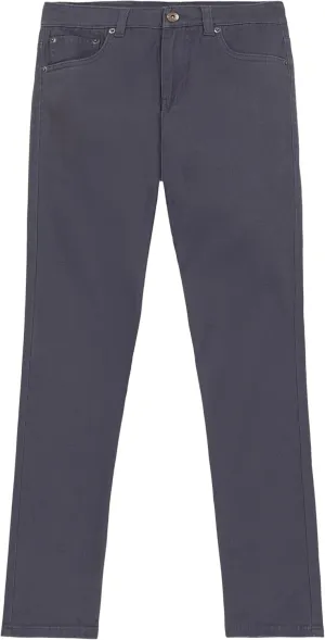Lucky Brand Boys' Stretch Twill Pants, 5-pocket Style, Zipper Fly & Button Closure