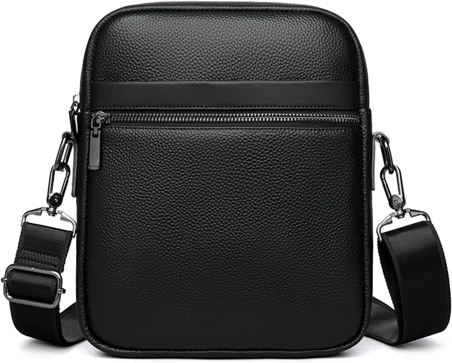 Man Purse Leather Man Bag Crossbody Shoulder Bags for Men Messenger Satchel Handbag EDC Travel Sling Bolso