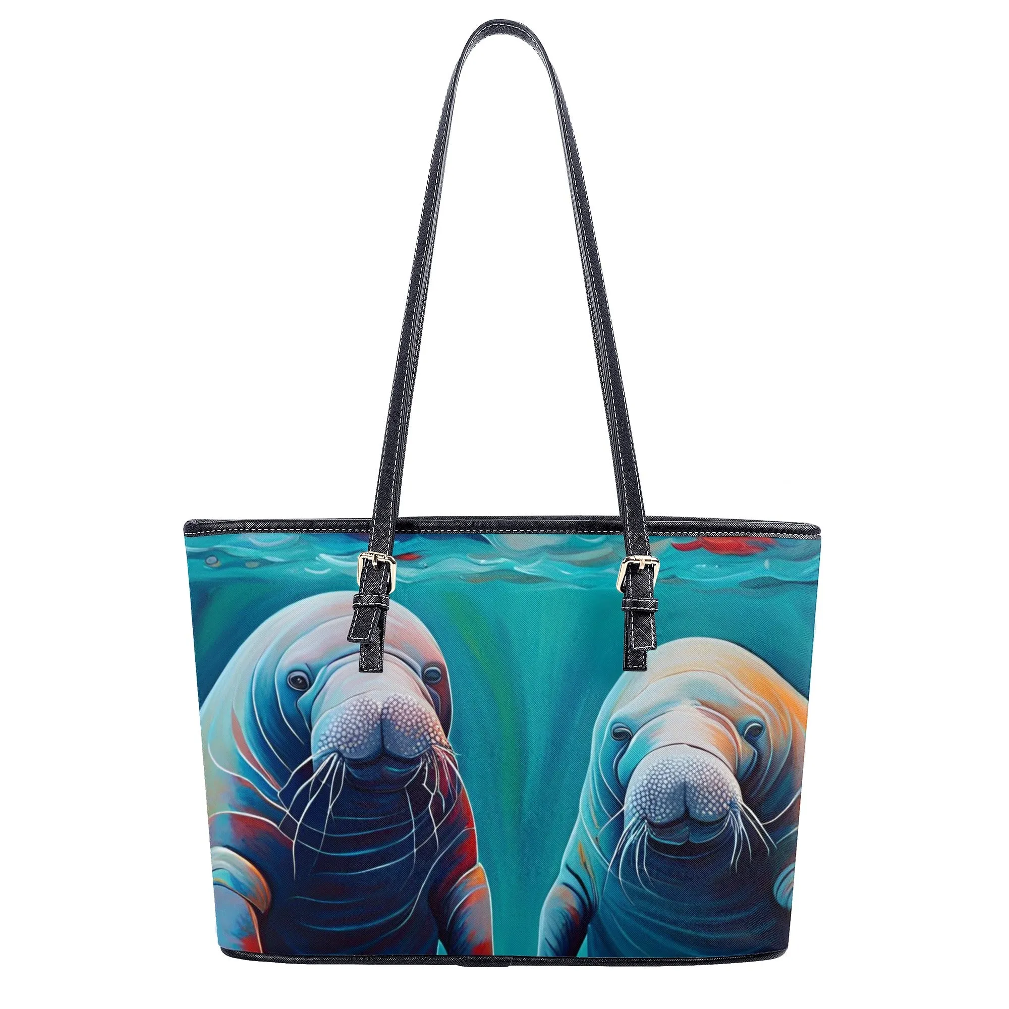 Manatee Tote Bags