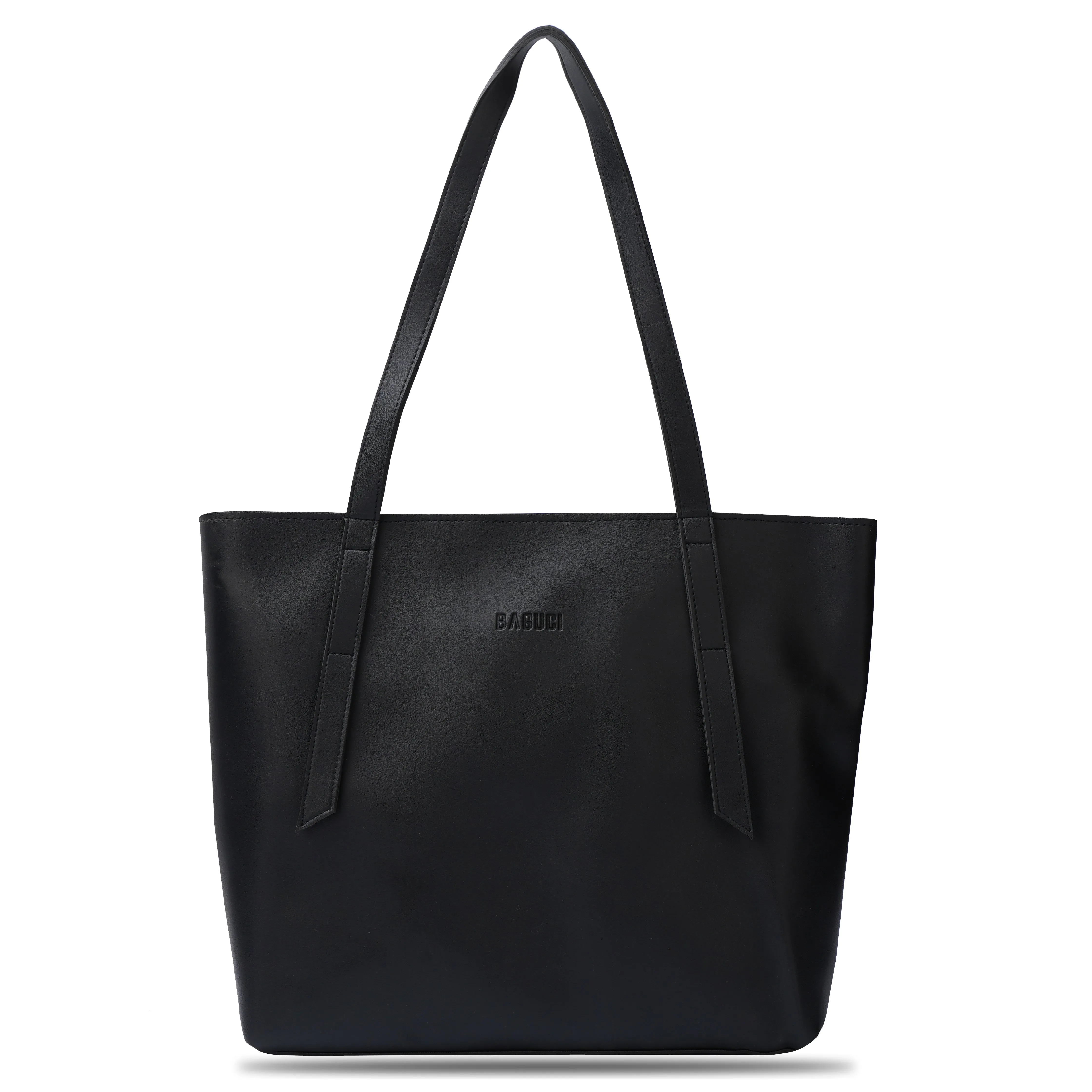 Maroon Long Handle Tote Bag