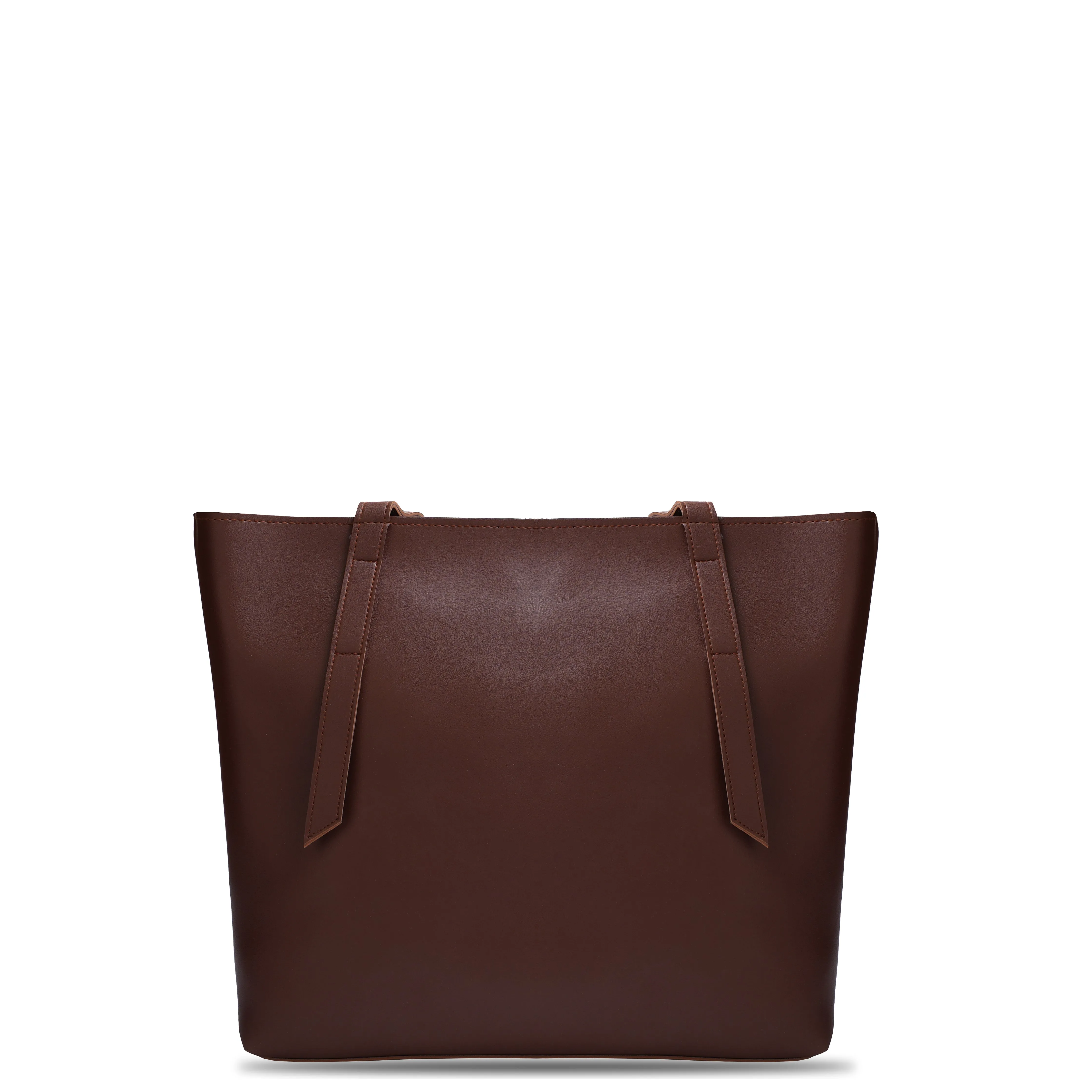 Maroon Long Handle Tote Bag