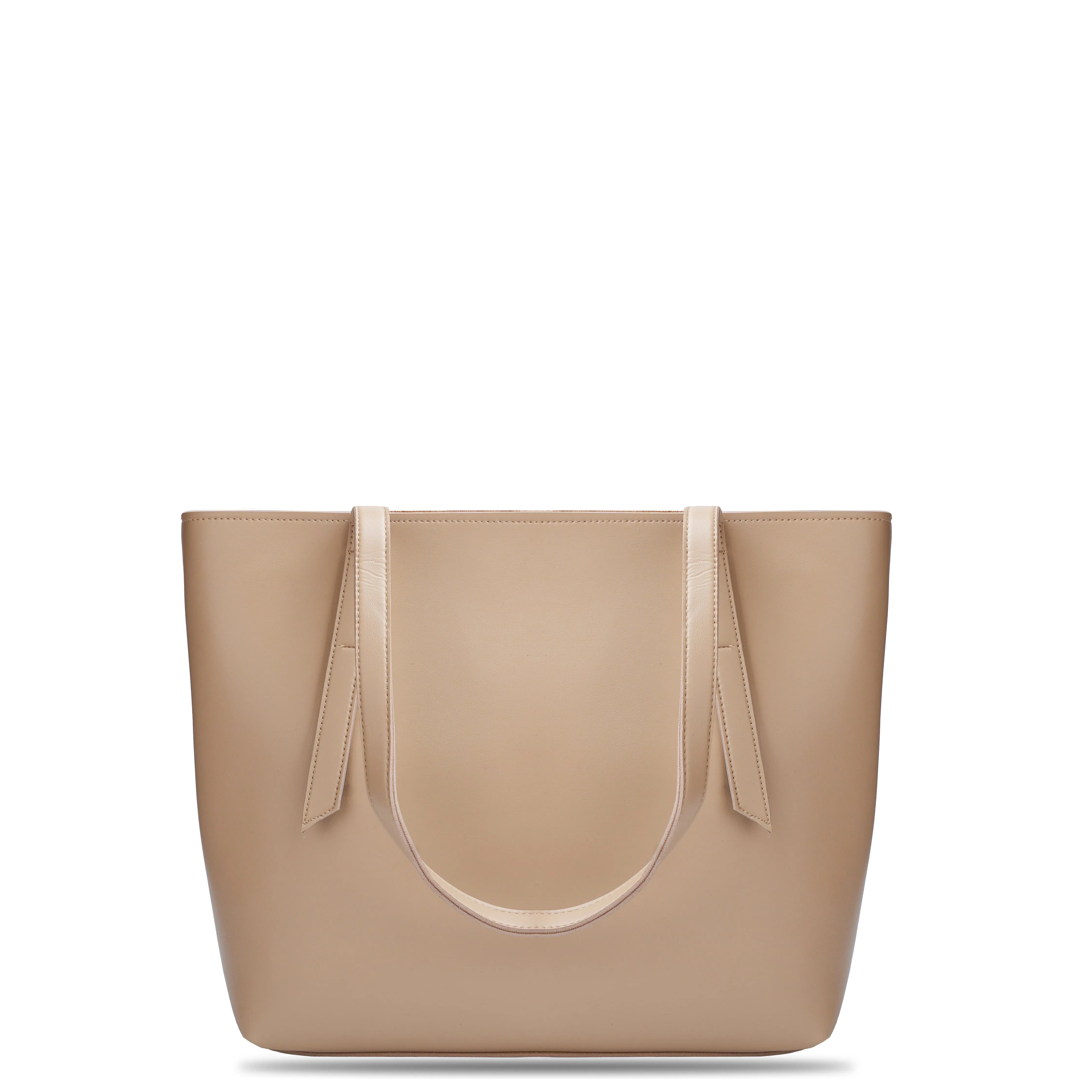 Maroon Long Handle Tote Bag
