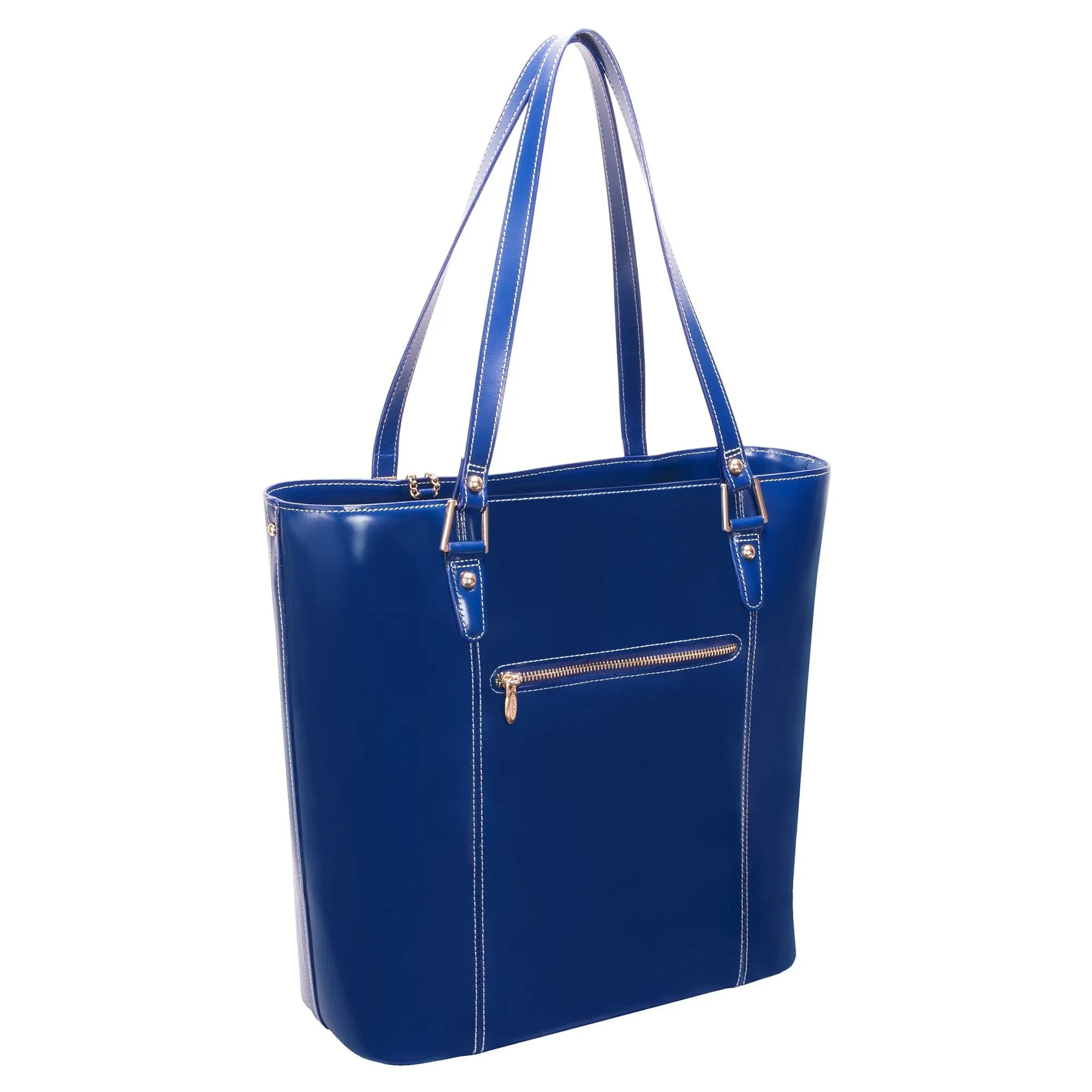 McKlein USA Cristina Leather Tote Bag with Tablet Pocket 9754