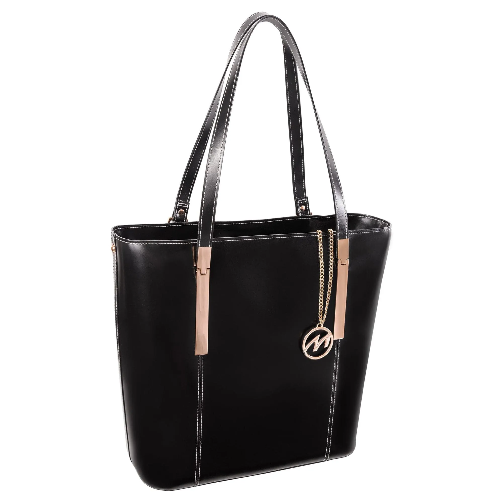 McKlein USA Cristina Leather Tote Bag with Tablet Pocket 9754