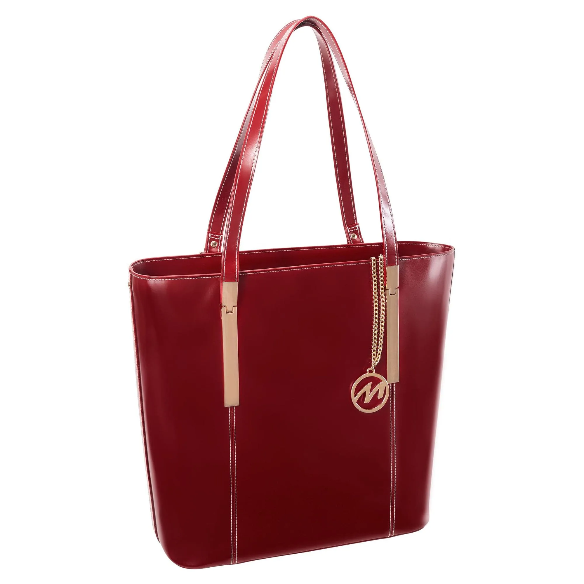 McKlein USA Cristina Leather Tote Bag with Tablet Pocket 9754