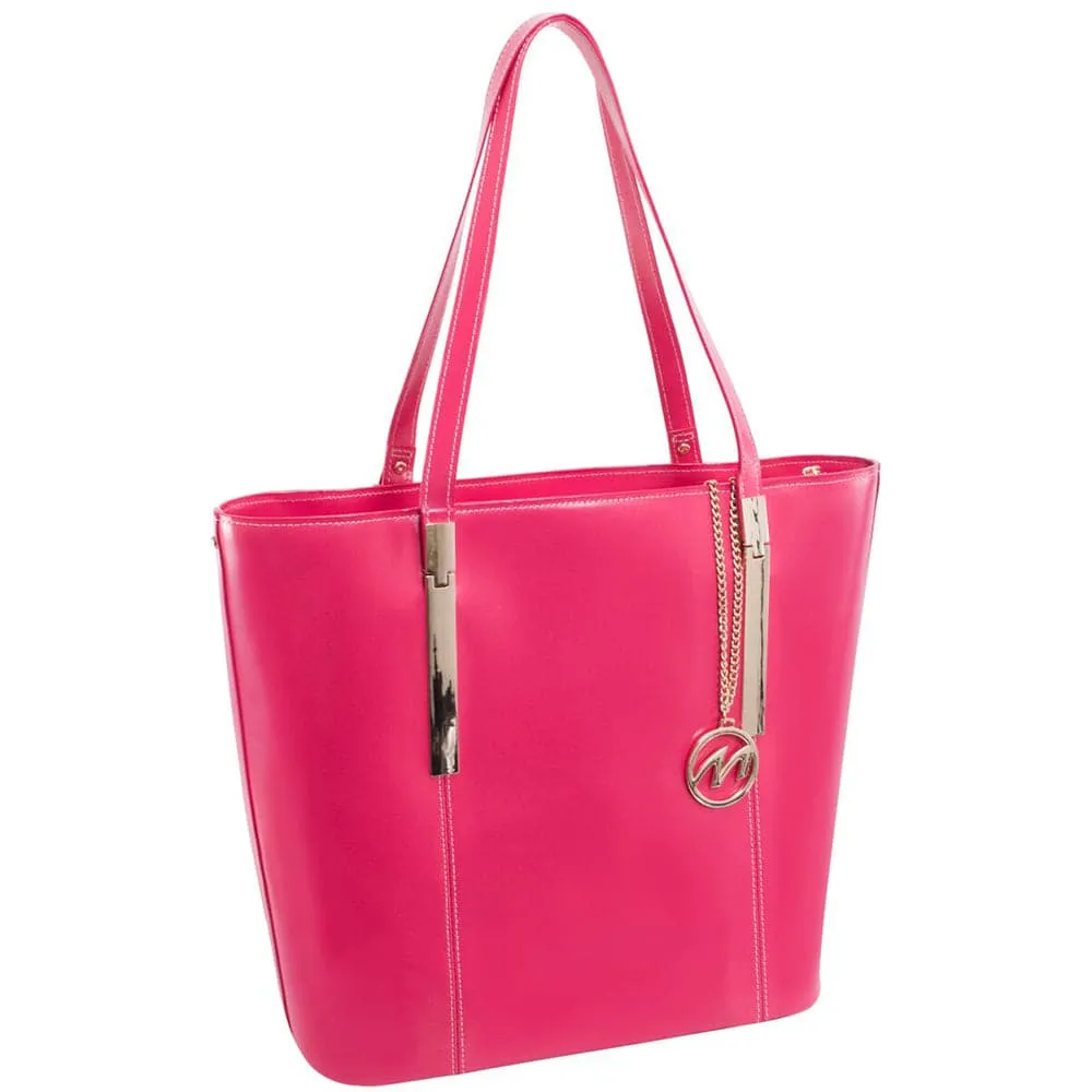 McKlein USA Cristina Leather Tote Bag with Tablet Pocket 9754