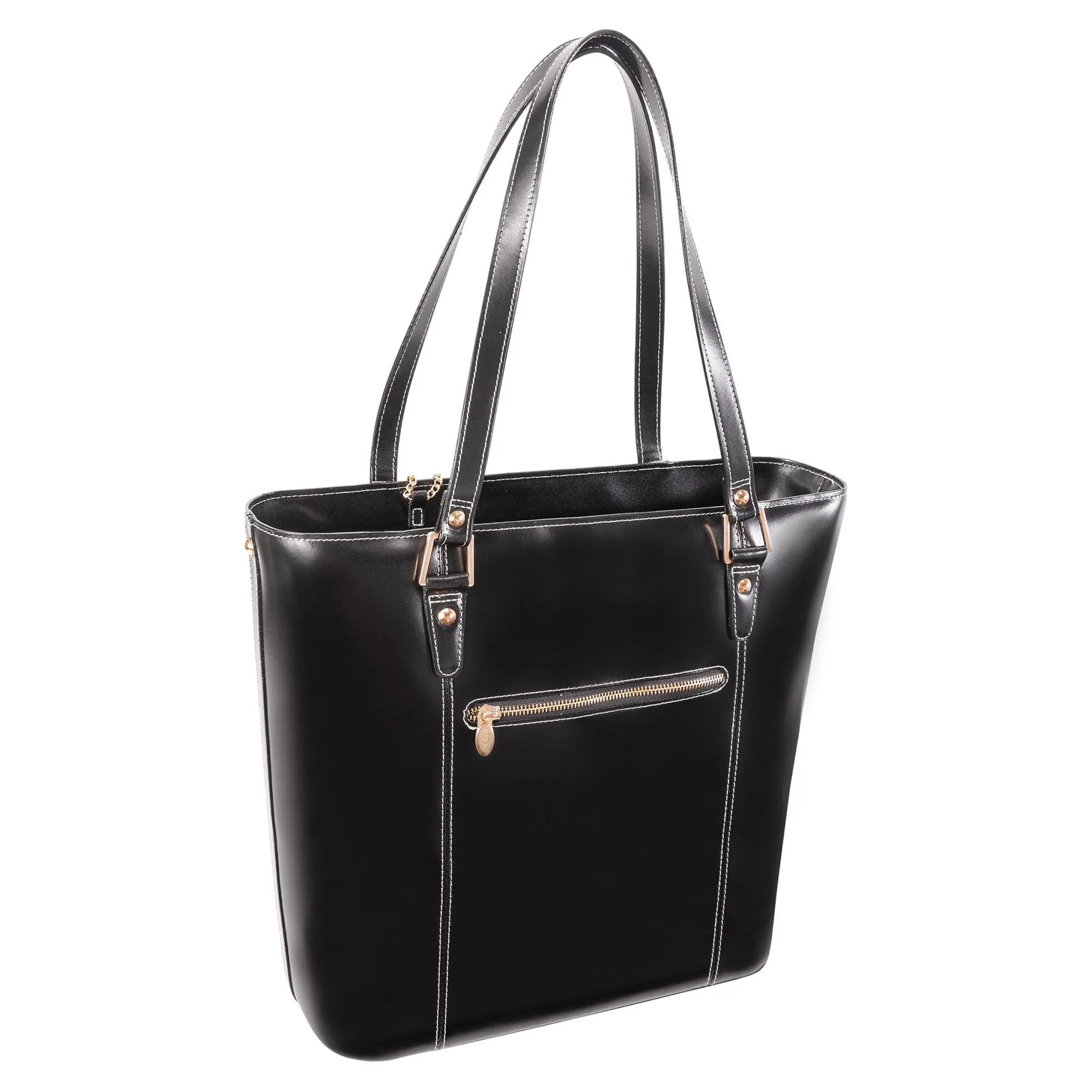 McKlein USA Cristina Leather Tote Bag with Tablet Pocket 9754