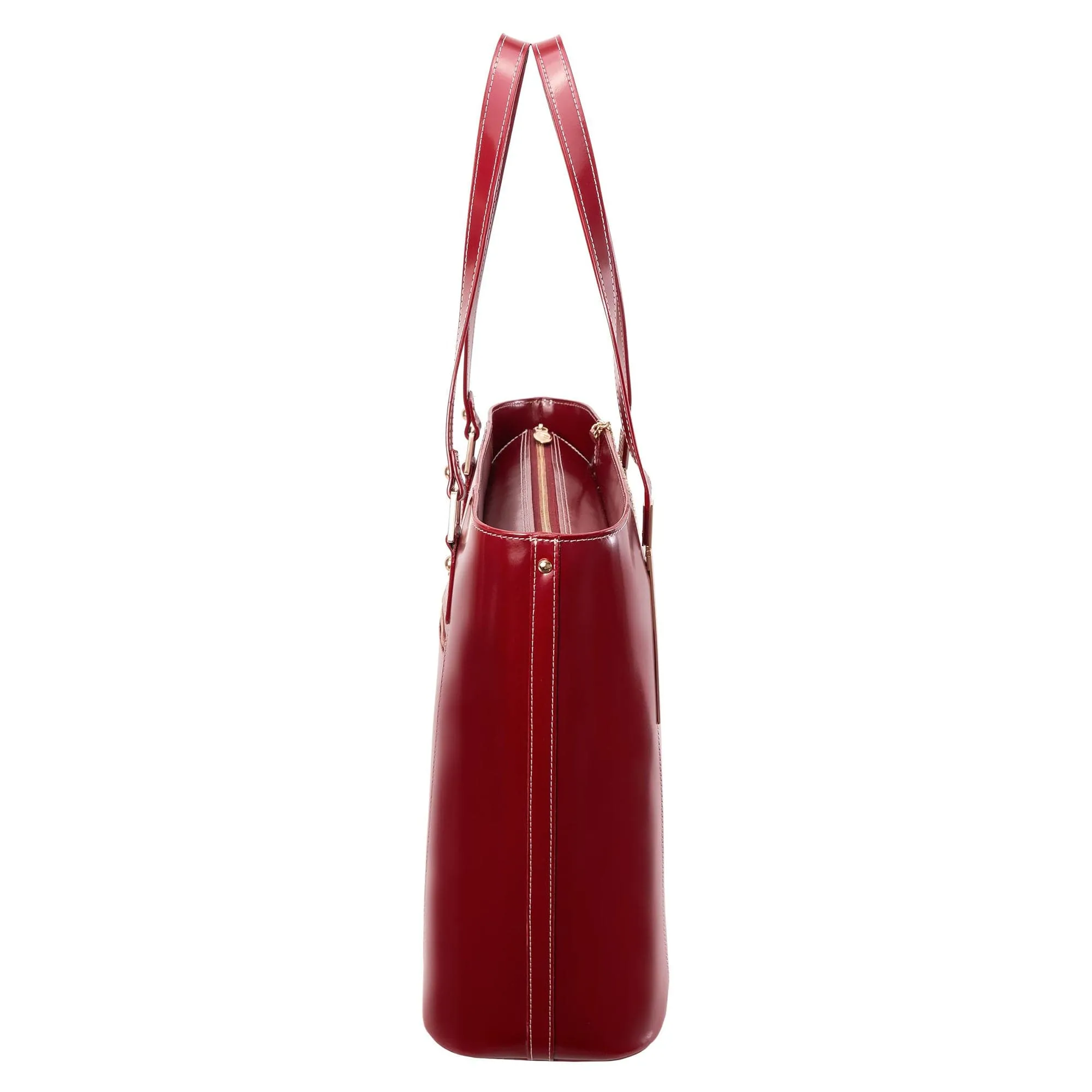 McKlein USA Cristina Leather Tote Bag with Tablet Pocket 9754