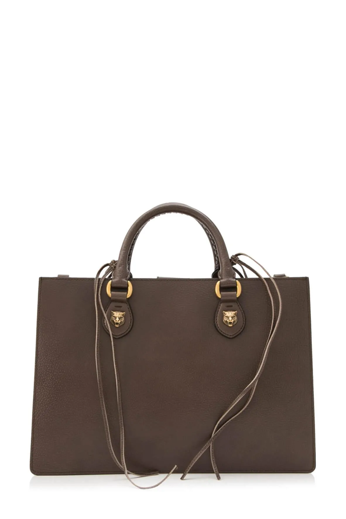 Medium Animalier Leather Top Handle