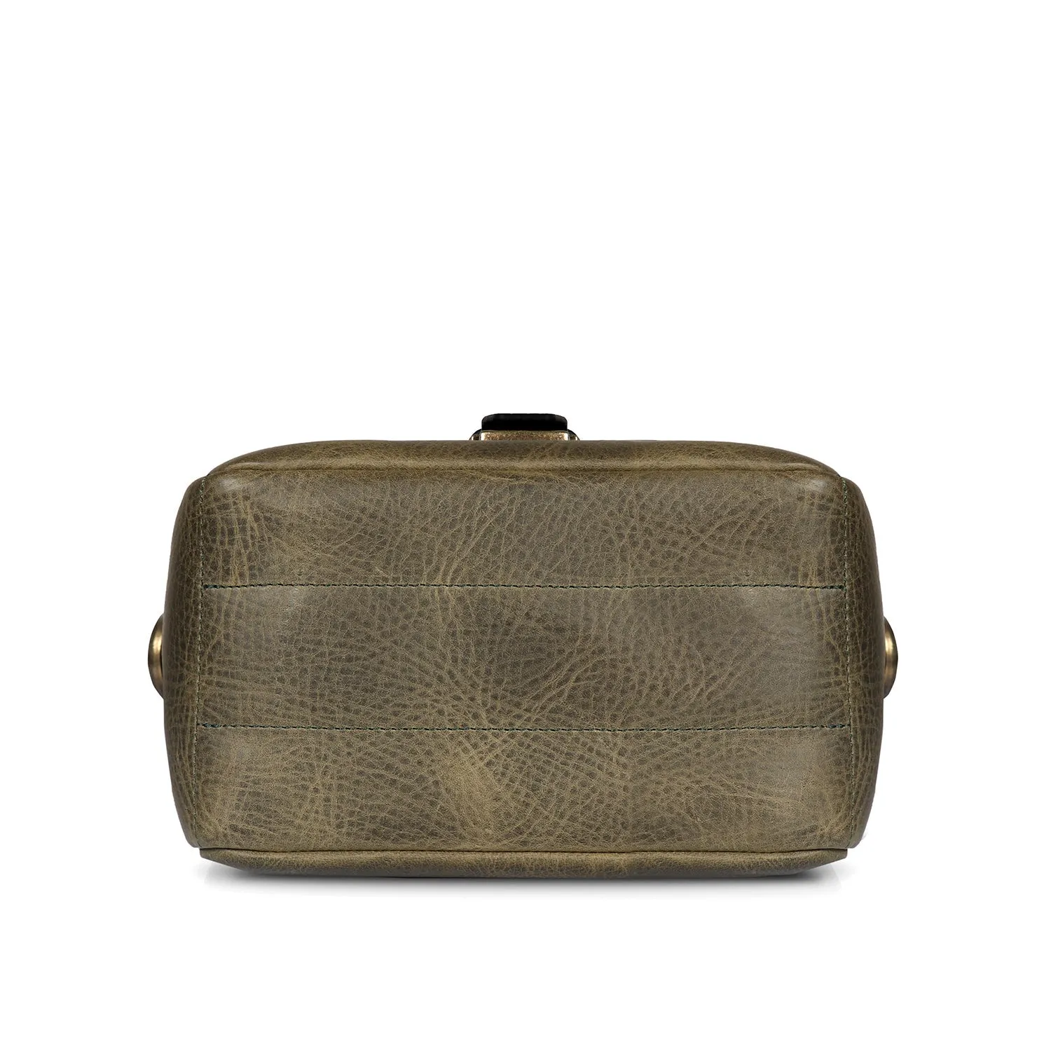 MegaGear Torres Mini Top Grain Leather Camera Messenger Bag for Mirrorless, Instant and DSLR Cameras