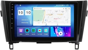 MekedeTech Android Car Stereo GPS Navigation for Nissan Rogue X-Trail Qashqai 2014-2018 Head Unit,1280 * 720 Touch Screen Upgrade with 4G LTE Wireless CarPlay/Android Auto,8 core 2 32G