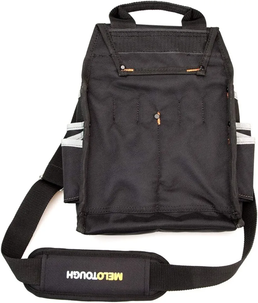 MELOTOUGH Electrician Tool Pouch Tool Belt Pouches Multiple Pockets Tool Organizer for Technician, Maintenance, HVAC
