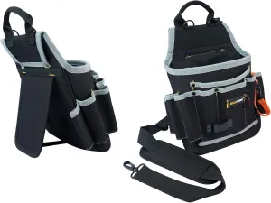 MELOTOUGH Electrician Tool Pouch Tool Belt Pouches Multiple Pockets Tool Organizer for Technician, Maintenance, HVAC