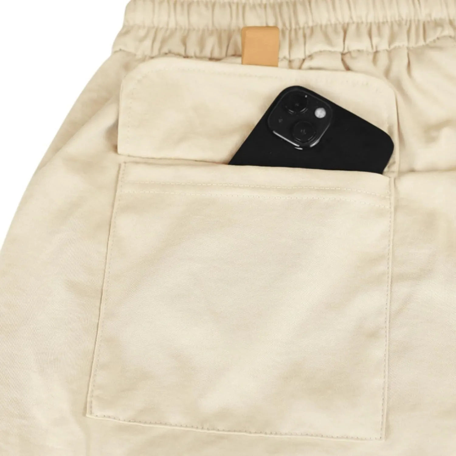Mens Shorts Cargo Shorts Classic Summer Lightweight with Pocket Elastic Waist Drawstring Pants for Running Athletic Beach