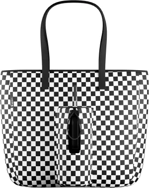 Meoky 15 L Womens Tote Bag: Utility Tote Bag with Zipper for 40 oz Tumbler with Handle