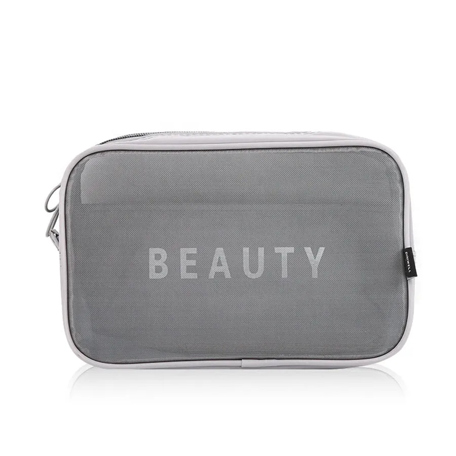 MESH TOILETRIES POUCH - MEDIUM