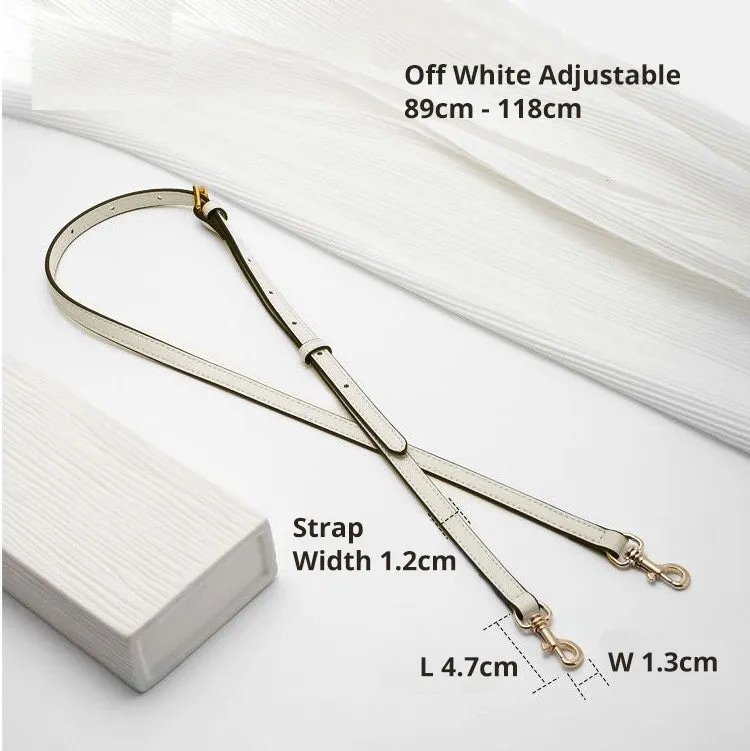 Microfiber Leather Adjustable Straps and Shoulder Straps for Designer Pouches