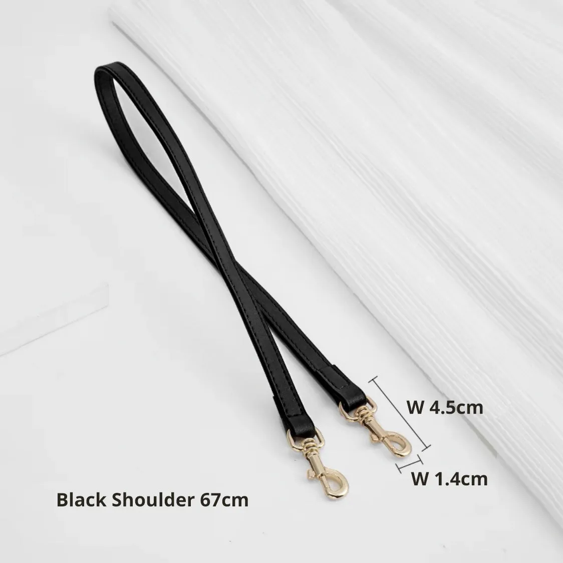Microfiber Leather Adjustable Straps and Shoulder Straps for Designer Pouches