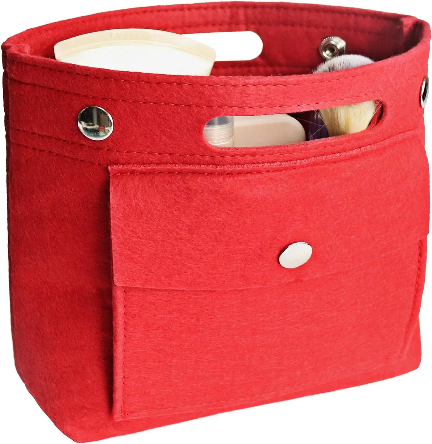 Mini Tote Purse organizer insert, Felt lightweight Handbag Organizer Fits LV Neverfull PM, Speedy 25, NOÉ BB, NeoNoe