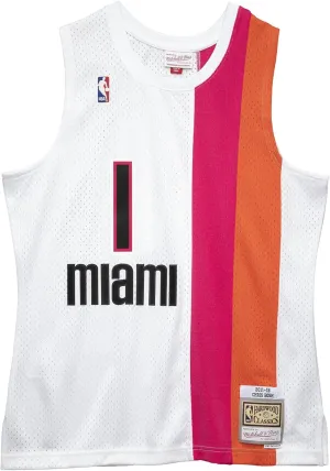 Mitchell & Ness Miami Heat 2011-12 Chris Bosh Swingman Jersey - White
