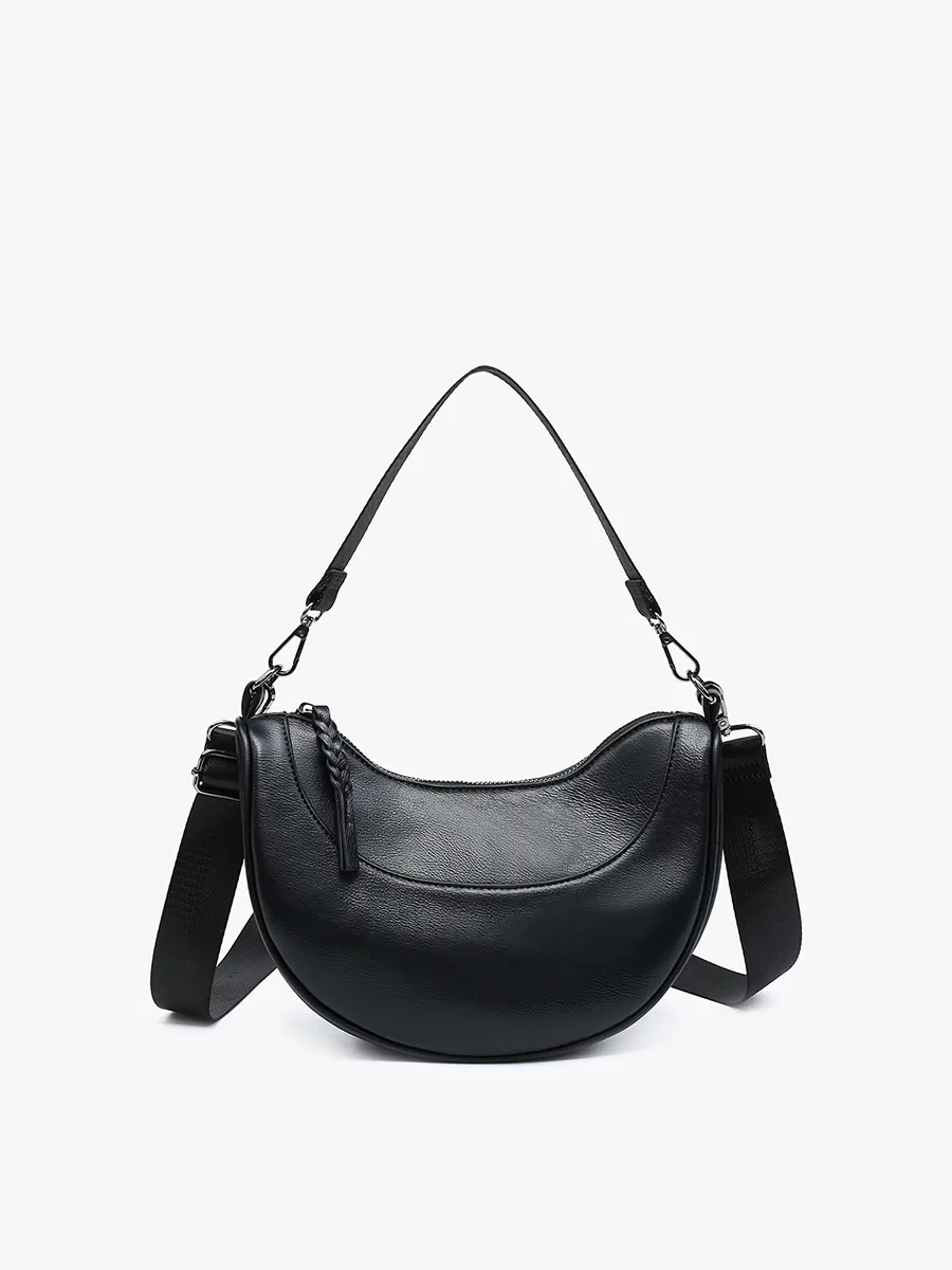 Monica Half-Moon Shoulder Bag