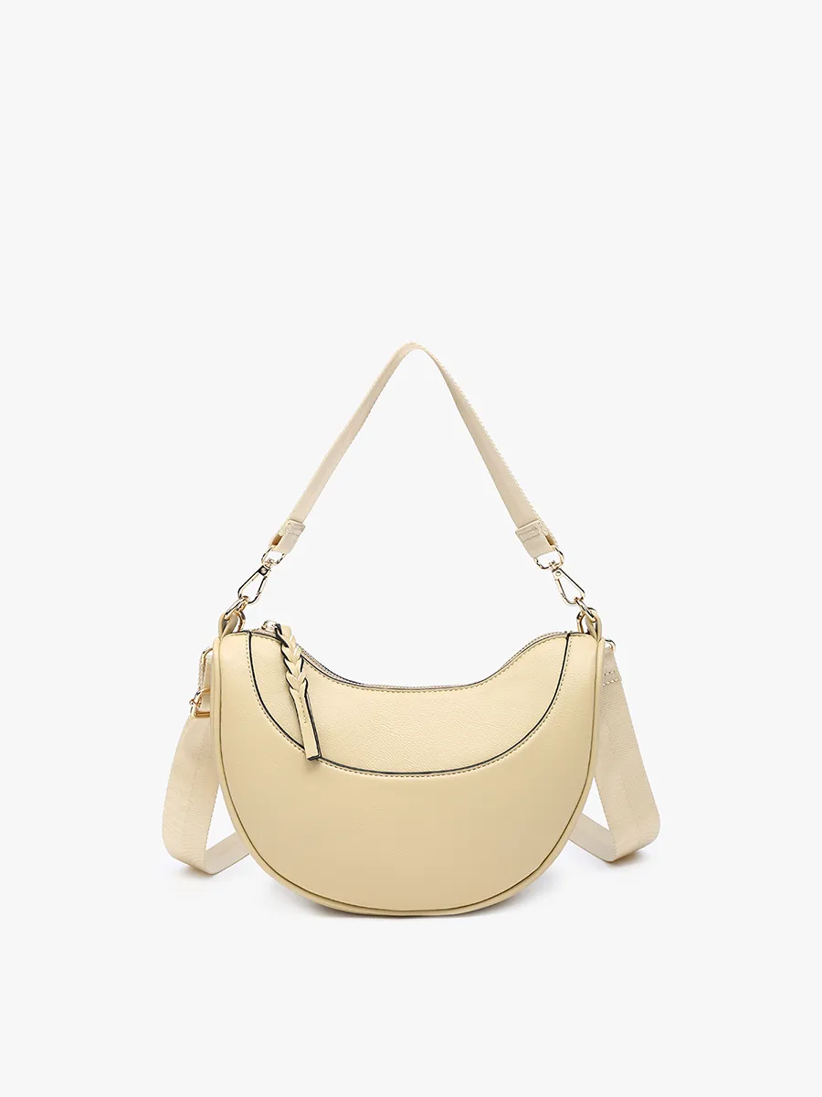 Monica Half-Moon Shoulder Bag