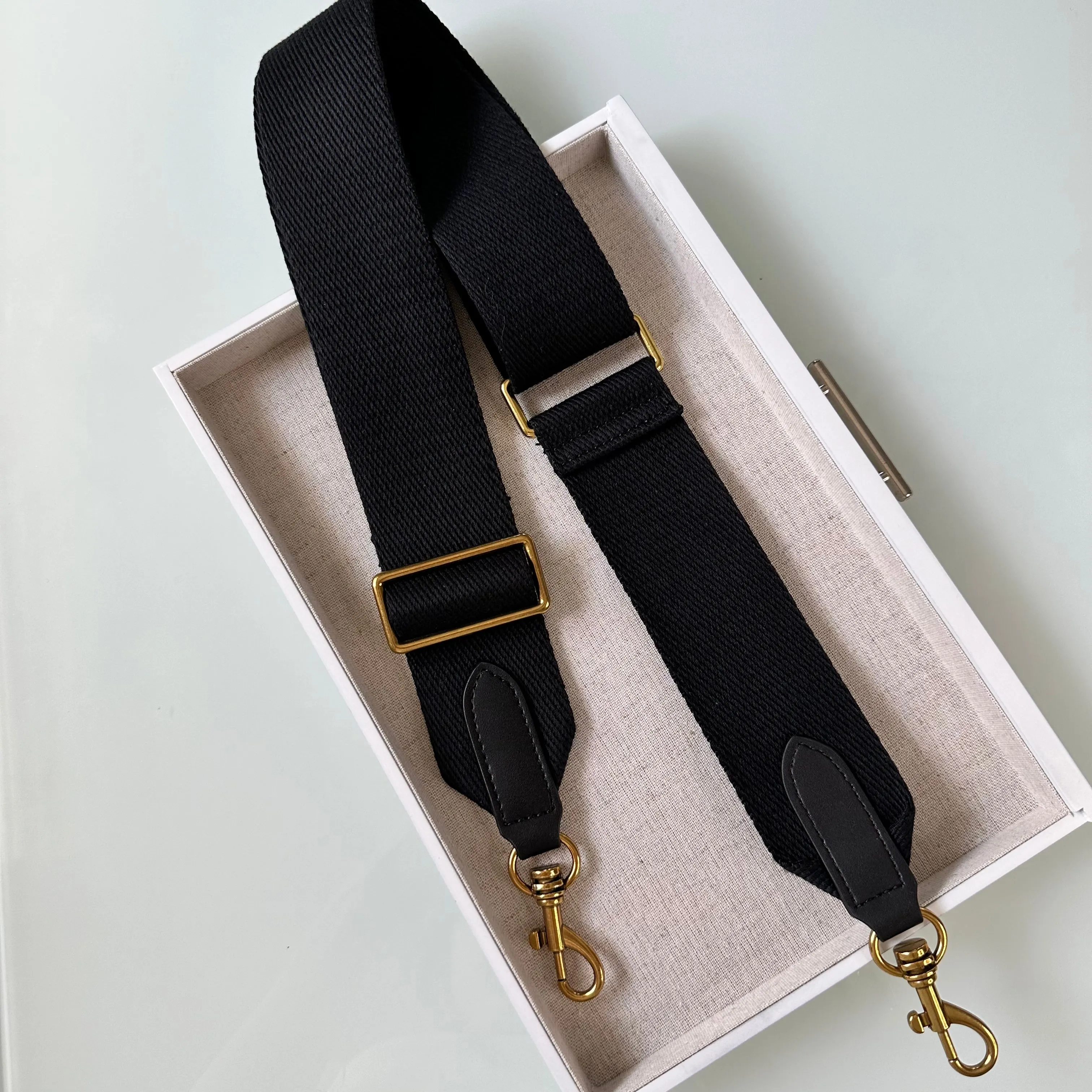 Multi Pochette Adjustable Canvas Strap