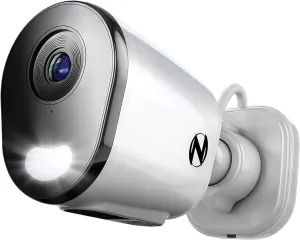 Night Owl Plug-in Wireless 2K HD Indoor/Outdoor Deterrence Camera with 2-Way Audio (1 Camera)