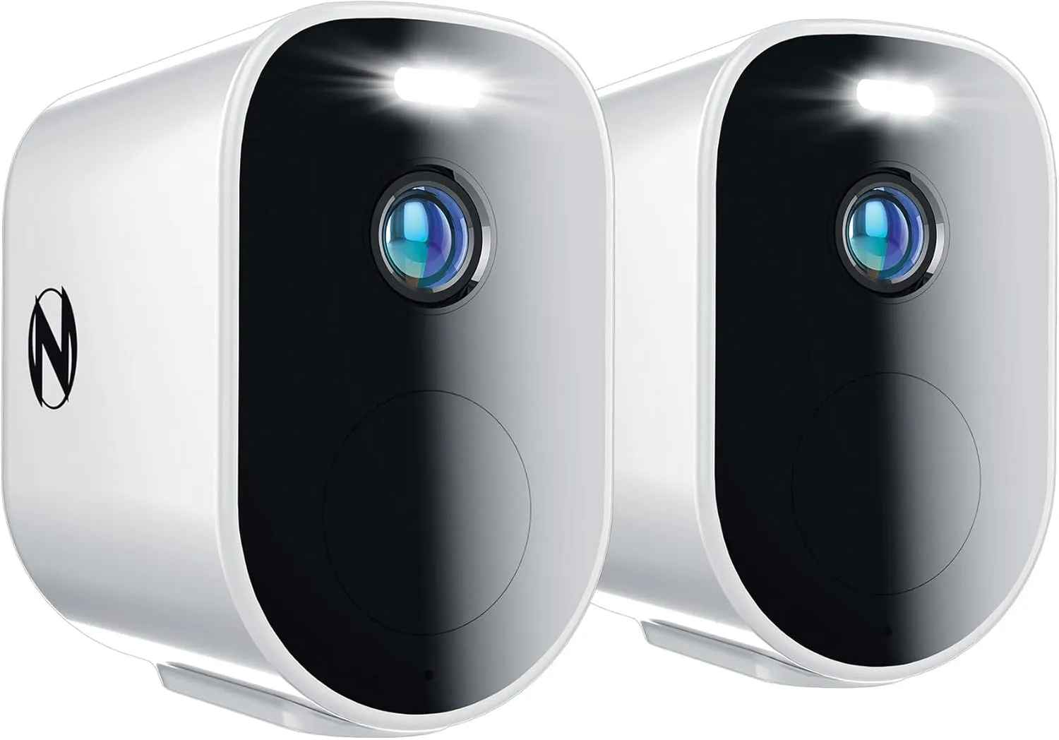 Night Owl Wire Free 2K HD Indoor/Outdoor Deterrence Cameras with 2-Way Audio (2-Pack)