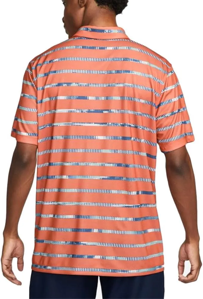 Nike Men's Striped Dri-Fit Golf Polo