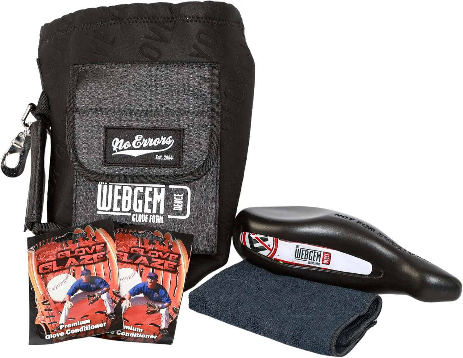 No Errors WebGem Catchers Mitt Care Kit - Formation Tool, Reduces Break-in Time, Holds Shape, Essential Gear, Gift for Baseball Players (Glove NOT Included)