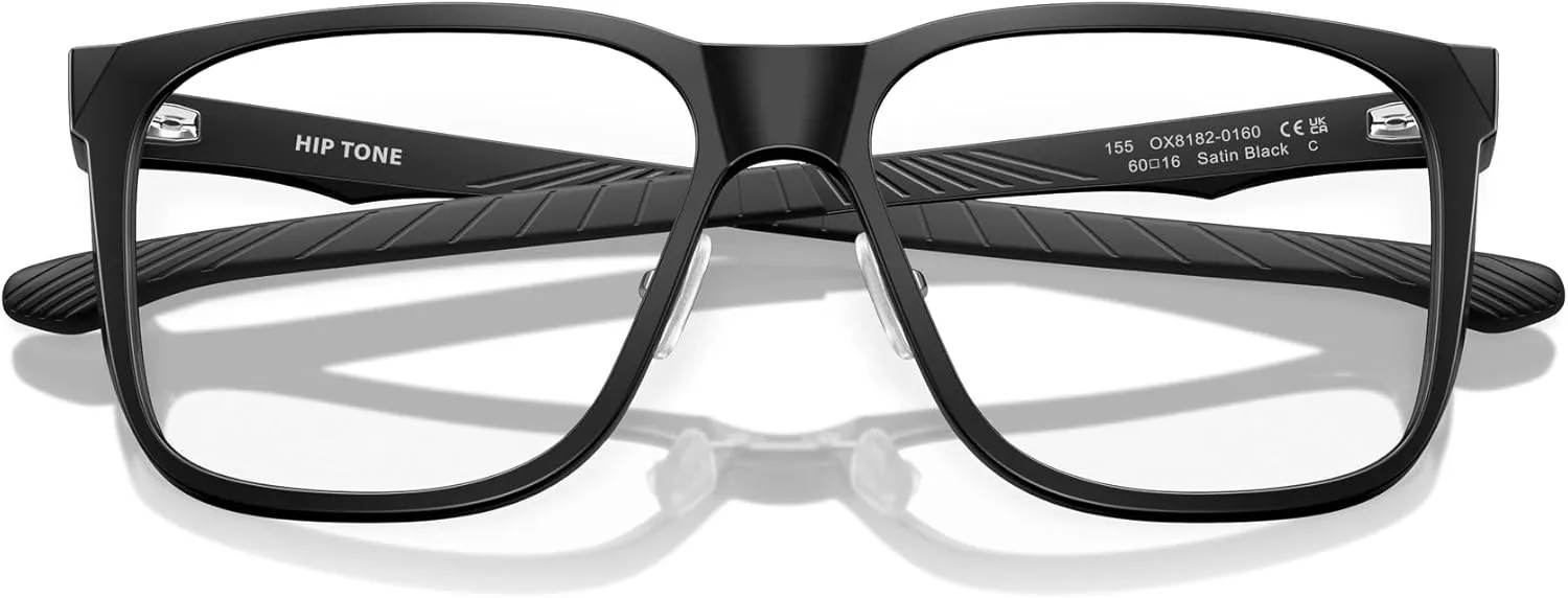 Oakley Men's Ox8182 Hip Tone Square Prescription Eyewear Frames