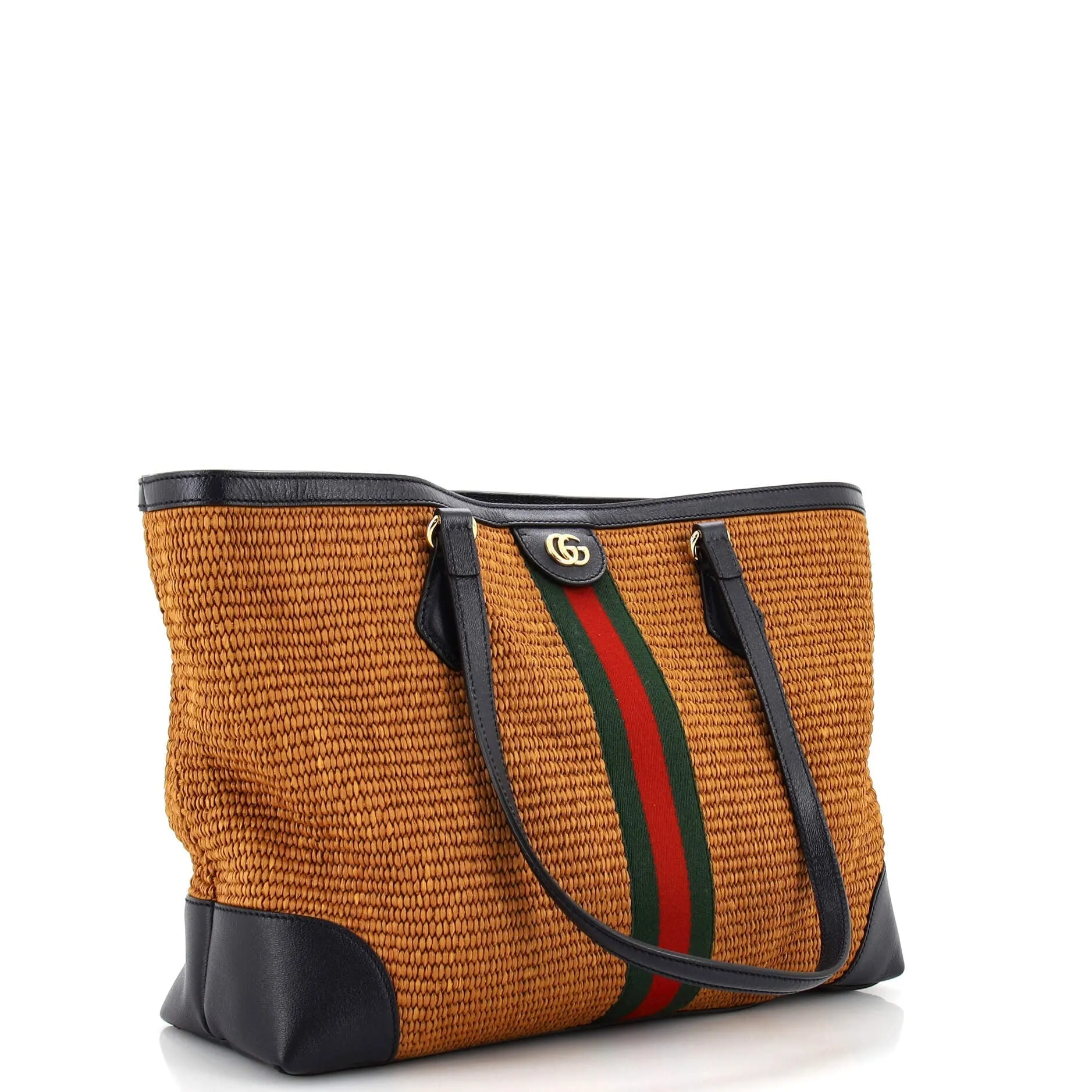 Ophidia Shopping Tote Straw Medium