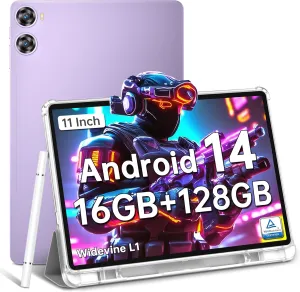 OUKITEL OT9 Android 14 Tablets, 16GB 128GB(1TB TF) Octa-Core 11 Inch IPS Screen Large Tablet for Adults, 13 5MP Camera Widevine L1 8000mAh Battery WiFi Tablet with Stylus, OTG/GPS/TÜV/3.5mm Jack 2025