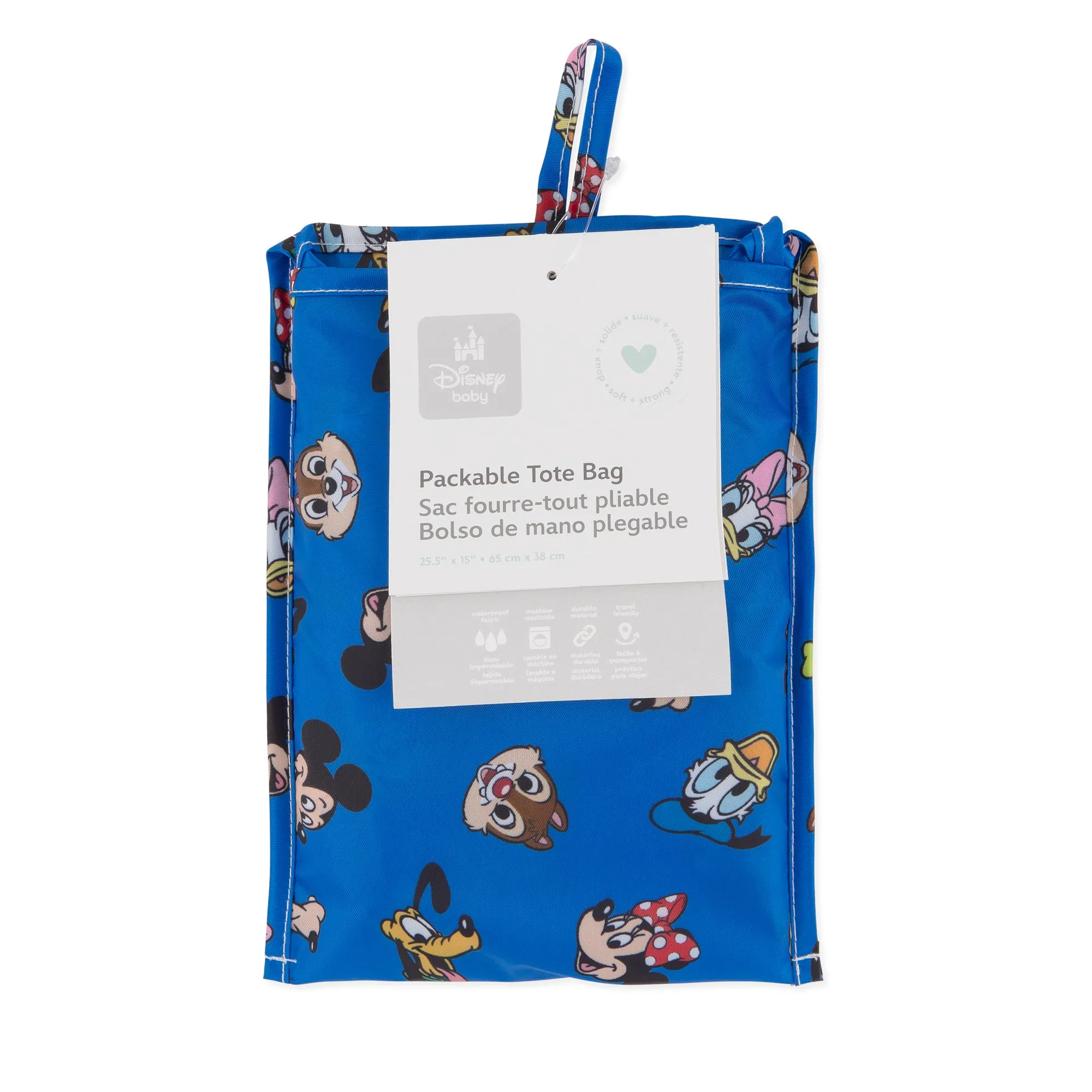 Packable Tote Bag: Mickey & Friends Forever