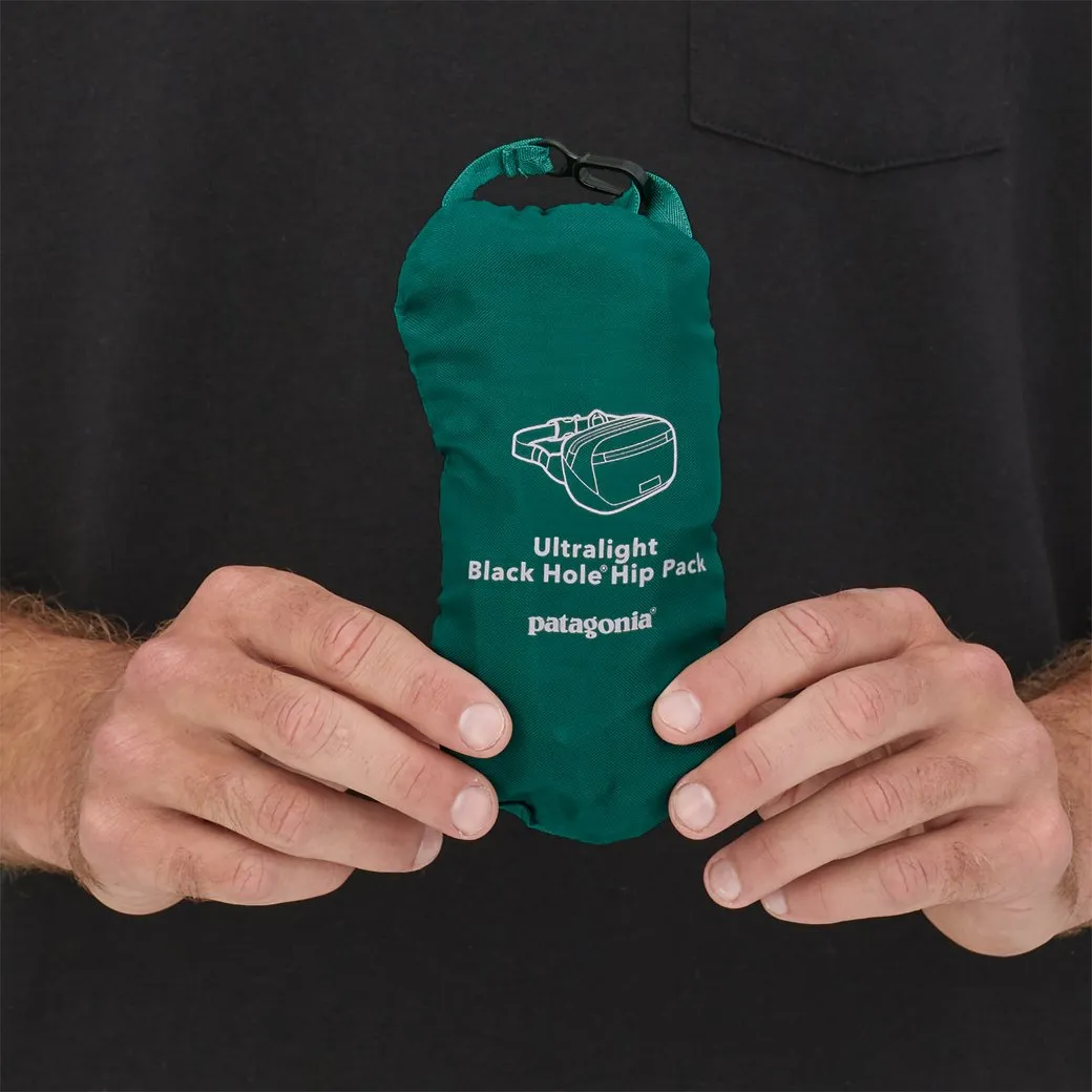 Patagonia Ultralight Black Hole® Mini Hip Pack 1L - Buckhorn Green