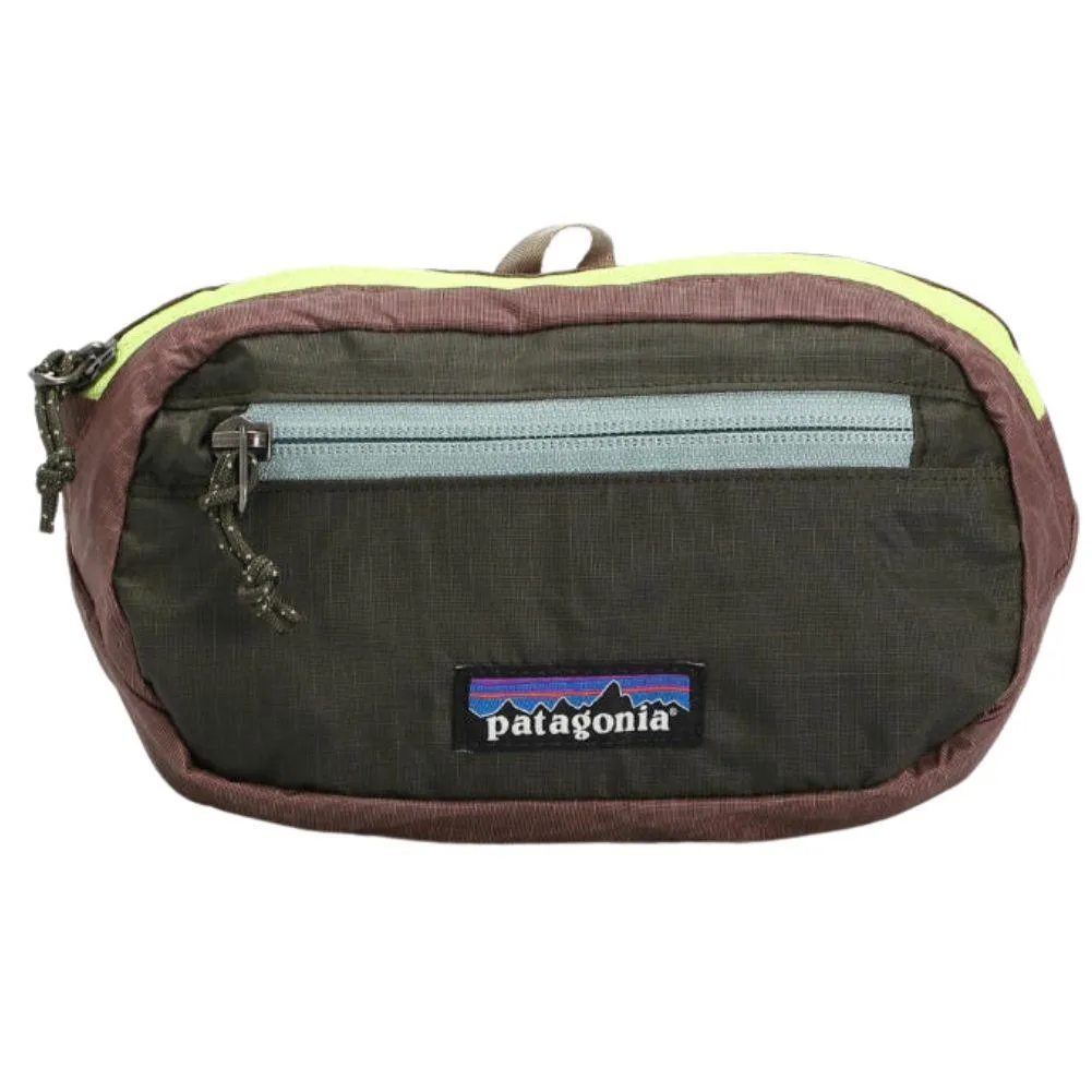 Patagonia Ultralight Black Hole Mini Hip Pack 1L (Patchwork: Pine Needle Green)
