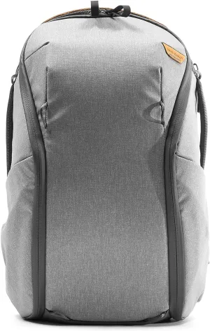 Peak Design Everyday Backpack Zip 15L Ash, Carry-on Backpack with Laptop Sleeve (BEDBZ-15-AS-2)
