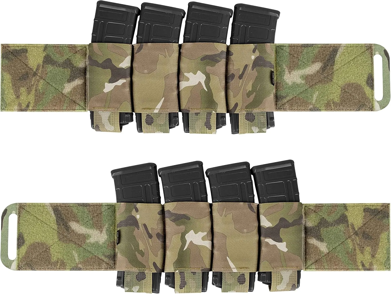 PETAC GEAR Elastic Cummerbund for Tactical Vest Stretch Cummerbund with 8 Pouches for FCPC LBT LBX