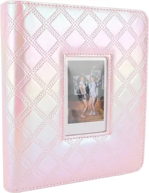 Picture Album, Photo Album PVC Water Proof Lining Wear Dust for Cards Tickets (Colorful Rose)