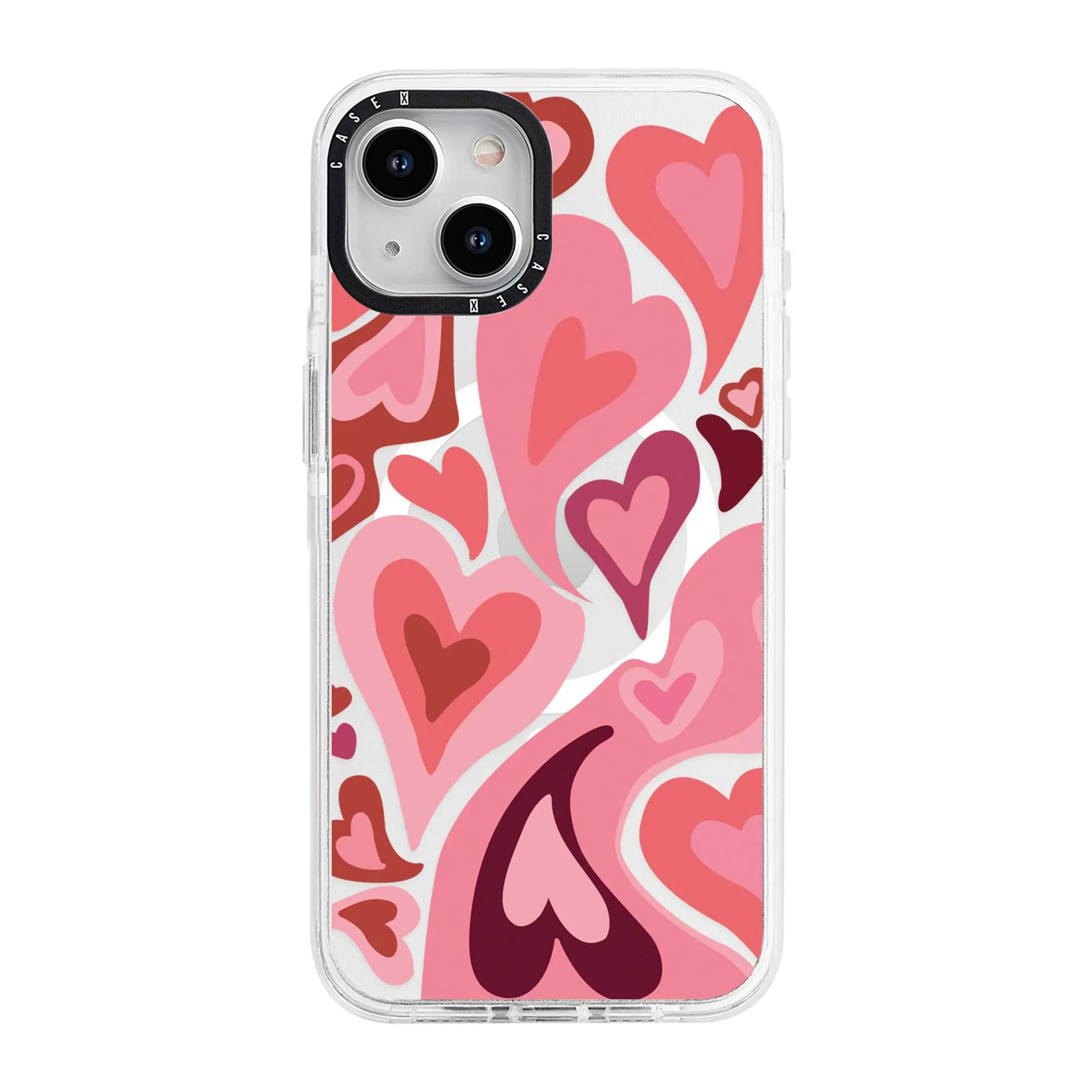 Pink Heart Swirl