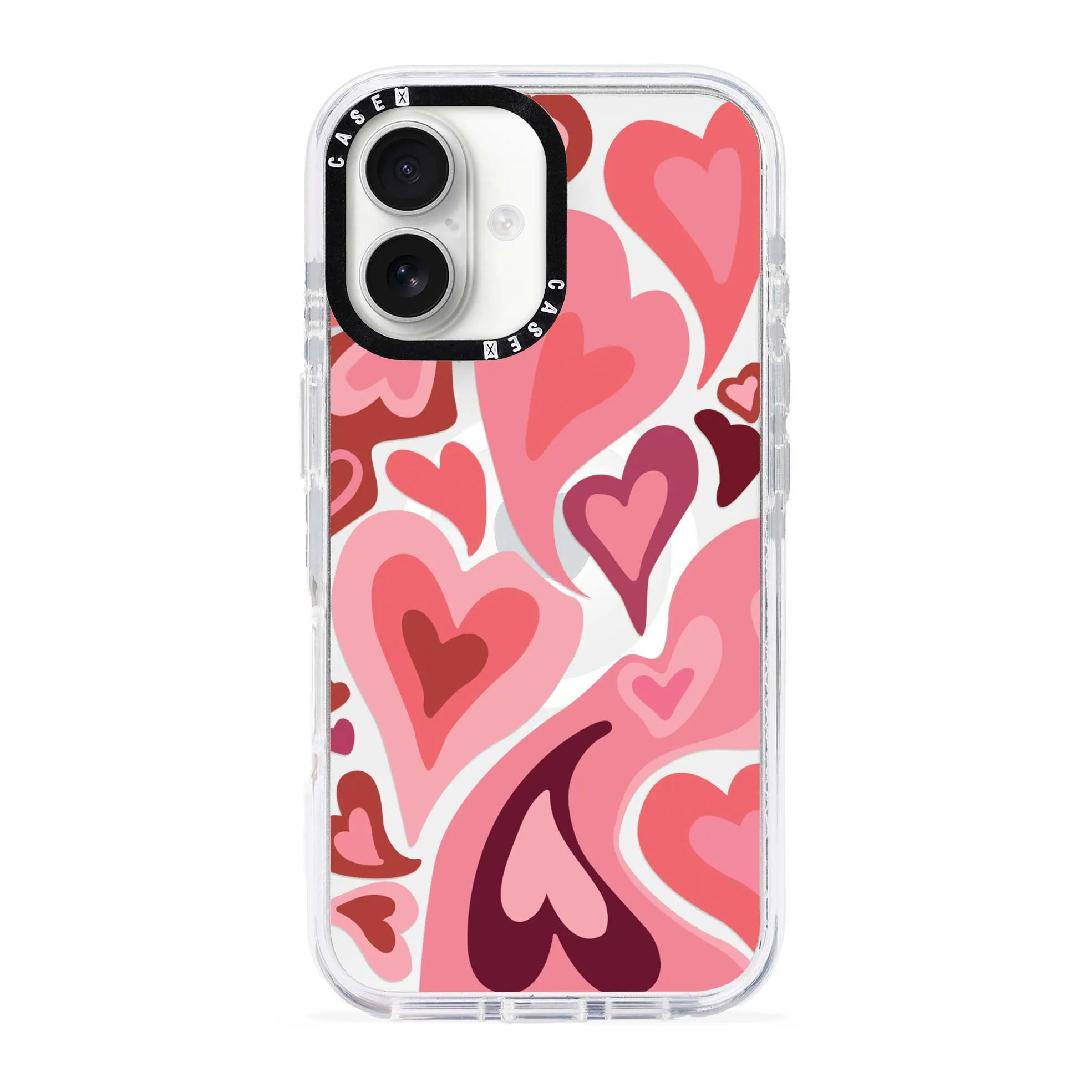 Pink Heart Swirl