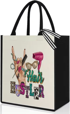 PKW Hairstylist Gifts Hairdresser Gifts Birthday Gifts for Hairstylist Women Christmas Gifts for Hairdresser Thank You Gifts Appreciation Gifts Funny Hairapist Definition Tote Bag