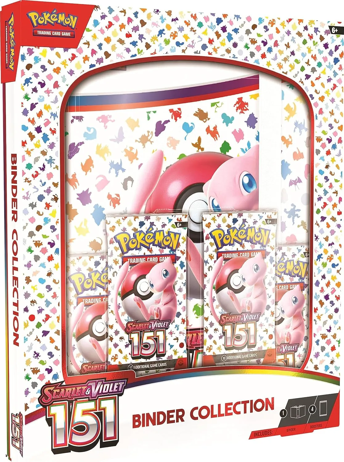Pokemon TCG Scarlet & Violet 3.5 Pokemon 151 Binder Collection