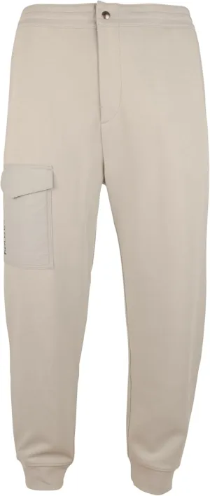 POLO RALPH LAUREN Men's Drawstring Double Knit Jogger Pants Grey XXL