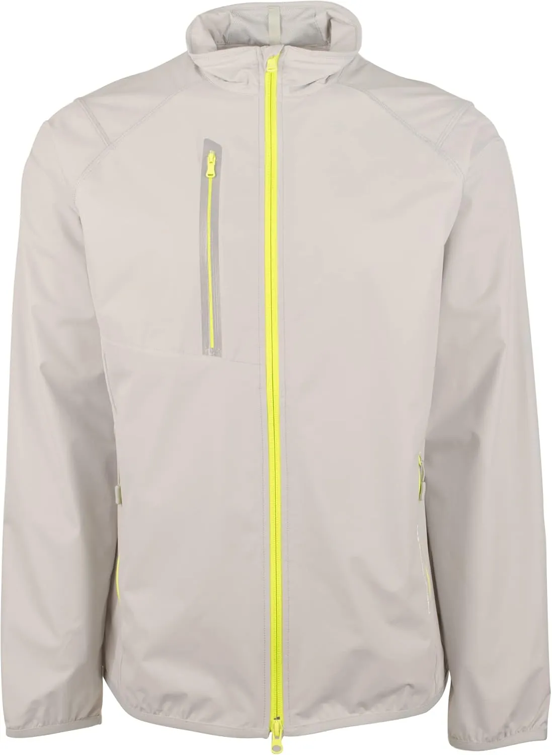 Polo Ralph Lauren RLX Men's Packable Golf Windbreaker Jacket, Grey (x_l)